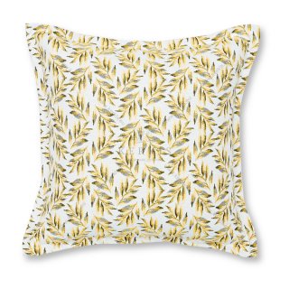 Μαξιλάρι καναπέ διακοσμητικό Κίτρινο φύλλα ελιάς